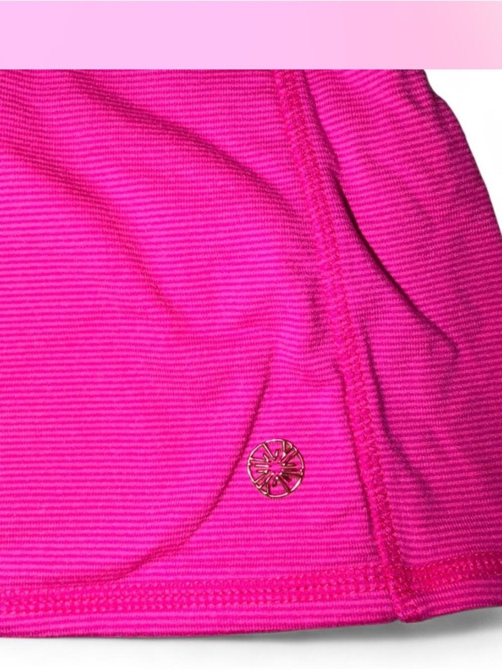 Lily Pulitzer Women’s Hot Pink Full-Zip Athletic Jacket - Picture 2 of 5